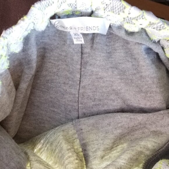 Lovers + Friends Floral Drawstring Mesh Net Shorts - Picture 5 of 8